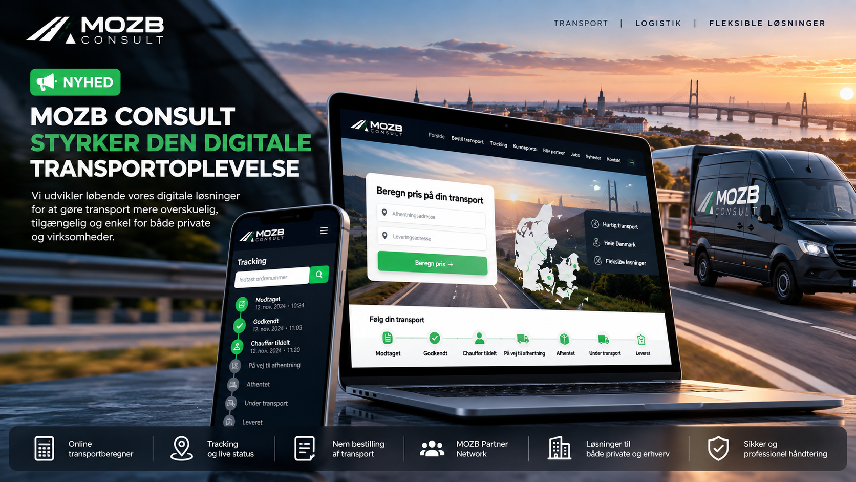 MOZB CONSULT styrker den digitale transportoplevelse